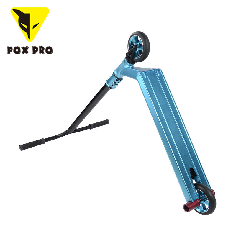 FOX PRO 5.0’’ Width Big Deck Pro Stunt Scooter Kick Scooter Srunt Scooter Complete teenagers/Adult Outdoor Extreme Sports