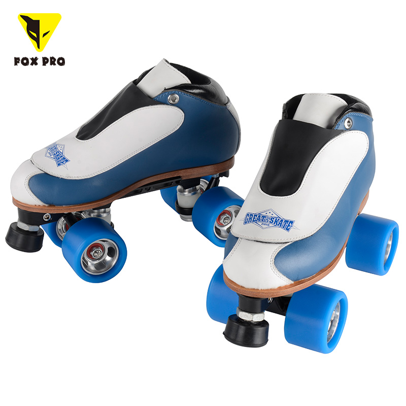 FOX PRO Roller Skates for Indoor & Outdoor Skating, PU Leather Quad Skates for Kids & Adults Roller Skates for Woment&Men