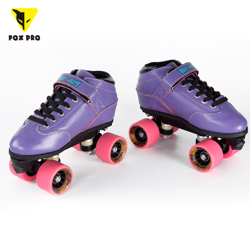 FOX Pro Jam Skate Colorful Roller Skates for Women & Men Rollerskates Outdoor & Indoor Ouad Roller Skate for Adults/Kids-5