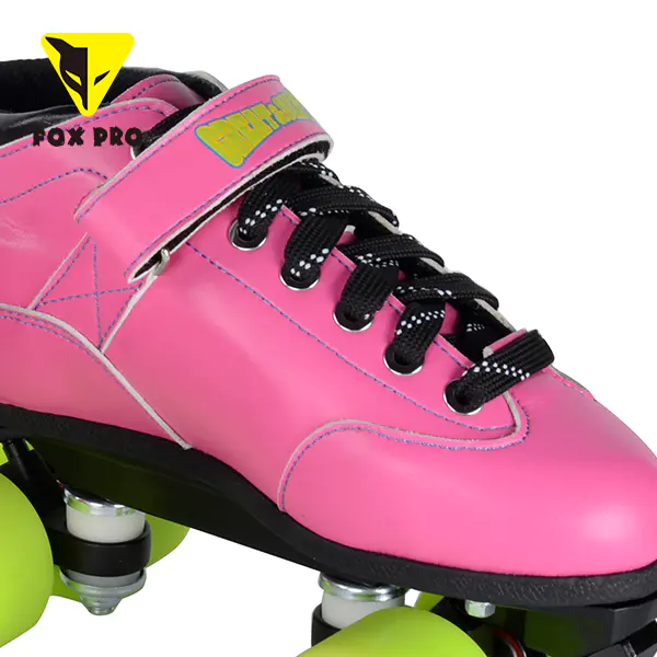 FOX brand elegant quad skate boot design for adults