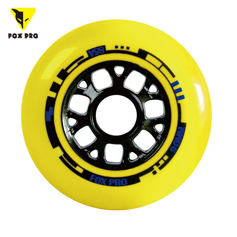 FOX Pro Inline Skate Wheels Indoor/Outdoor Sport 72/76/80/84/90MM Rollerblade Wheels