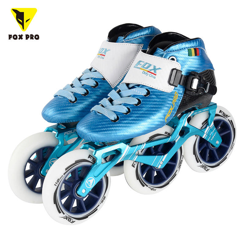 FOX PRO One Layer Carbon learning Speed Skate Package Inline Speed Skate Outdoor Sport