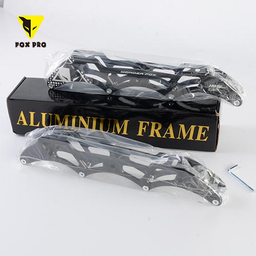 FOX PRO Speed Skate Extruded 7005 ALU. 4X100/4X110MM Inline Skate Frames For Beginners and Juniors-4