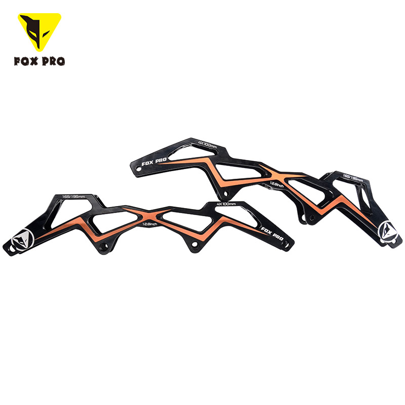 FOX PRO Speed Skate Extruded 7005 ALU. 4X100/4X110MM Inline Skate Frames For Beginners and Juniors