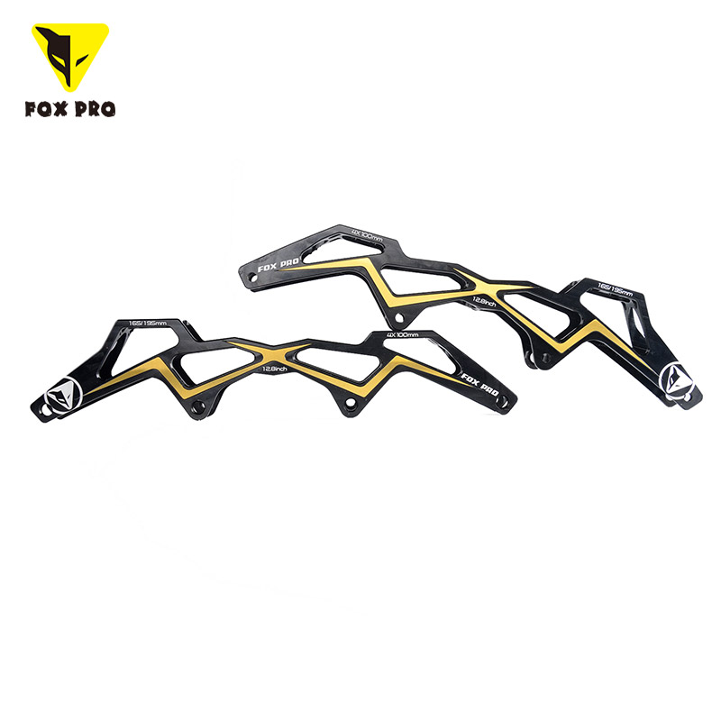 FOX PRO Speed Skate Extruded 7005 ALU. 4X100/4X110MM Inline Skate Frames For Beginners and Juniors