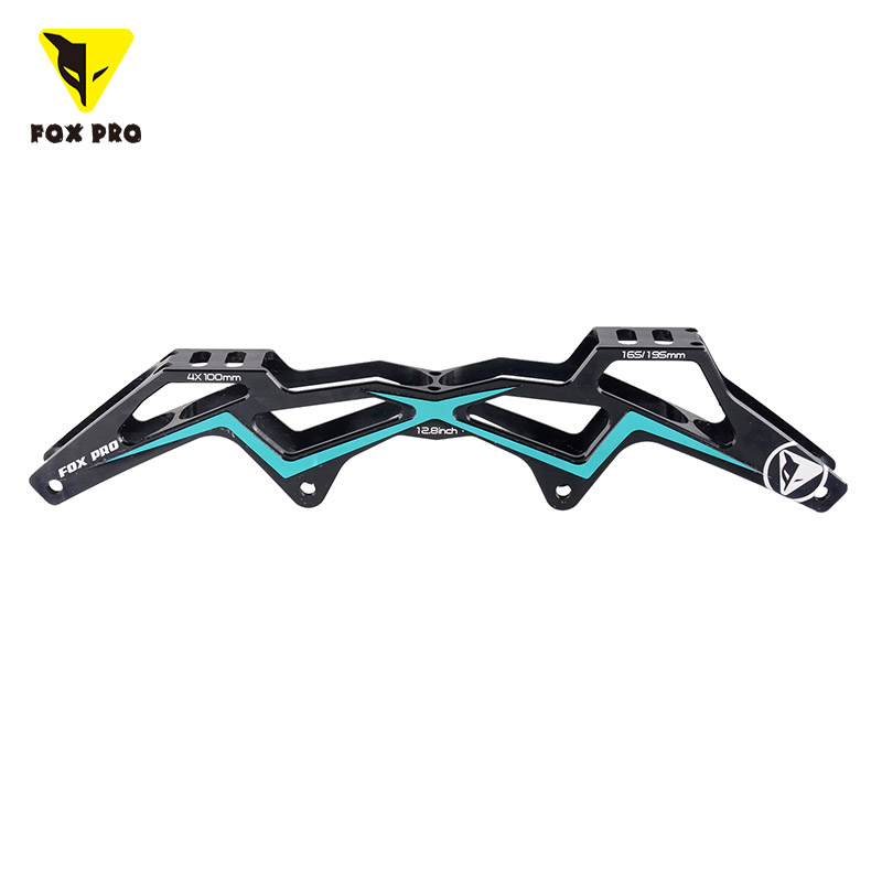 FOX PRO Speed Skate Extruded 7005 ALU. 4X100/4X110MM Inline Skate Frames For Beginners and Juniors