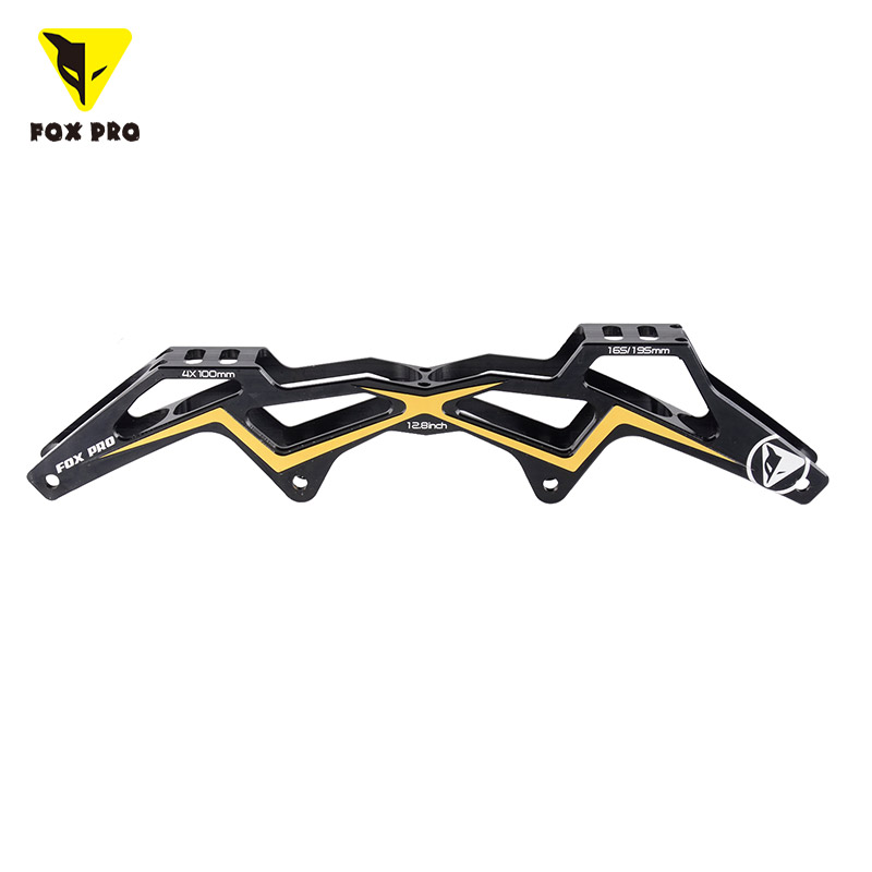 FOX PRO Speed Skate Extruded 7005 ALU. 4X100/4X110MM Inline Skate Frames For Beginners and Juniors