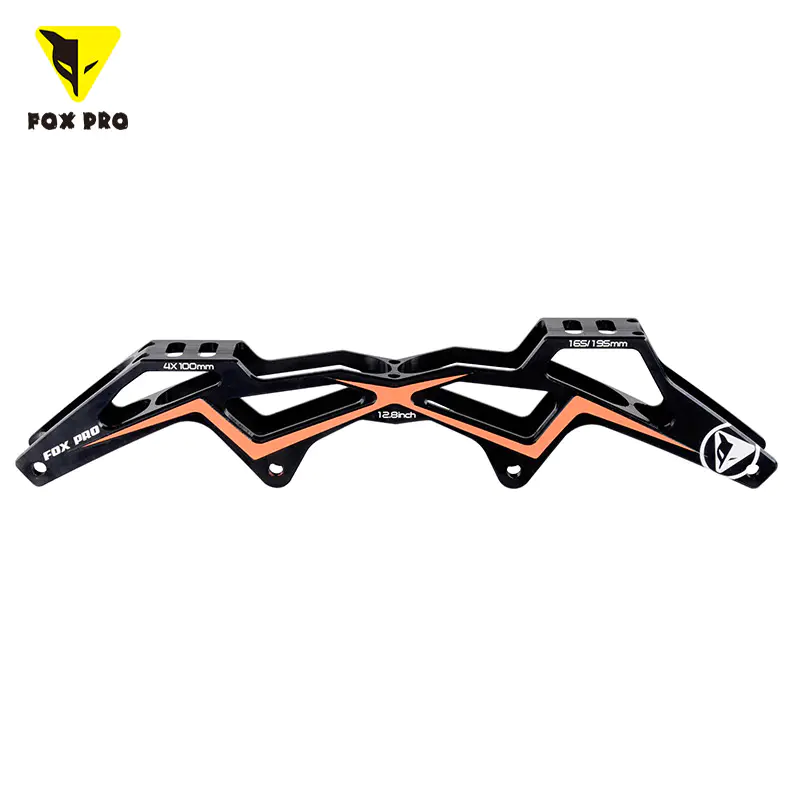 FOX PRO Speed Skate Extruded 7005 ALU. 4X100/4X110MM Inline Skate Frames For Beginners and Juniors