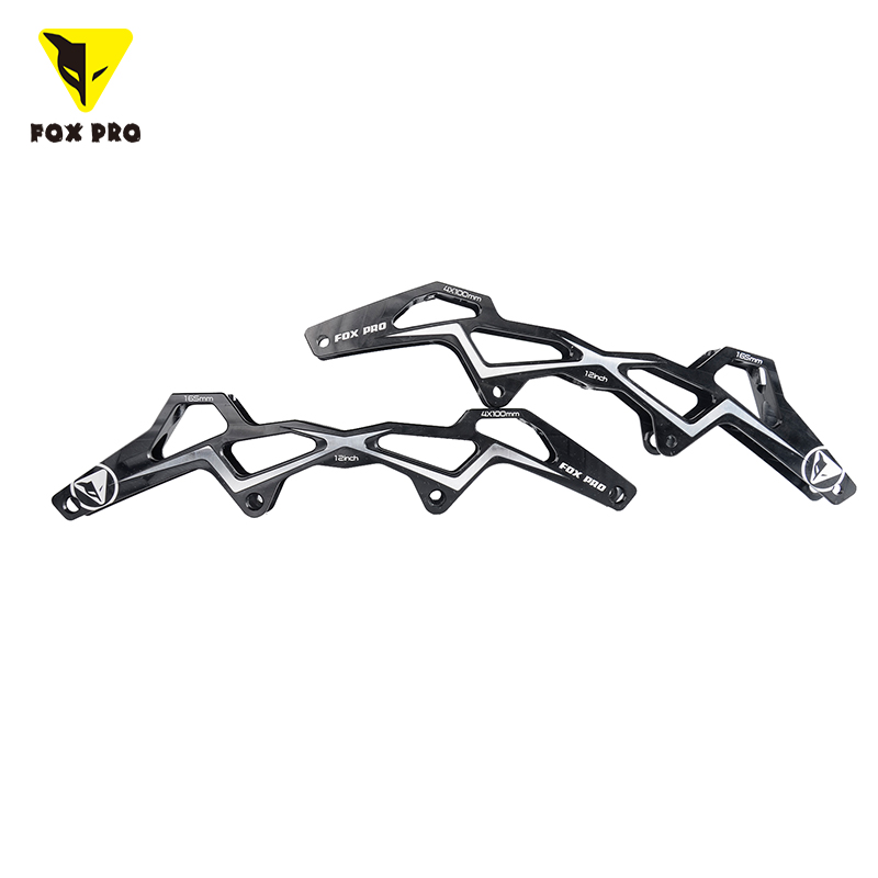 FOX PRO Speed Skate Extruded 7005 ALU. 4X100/4X110MM Inline Skate Frames For Beginners and Juniors