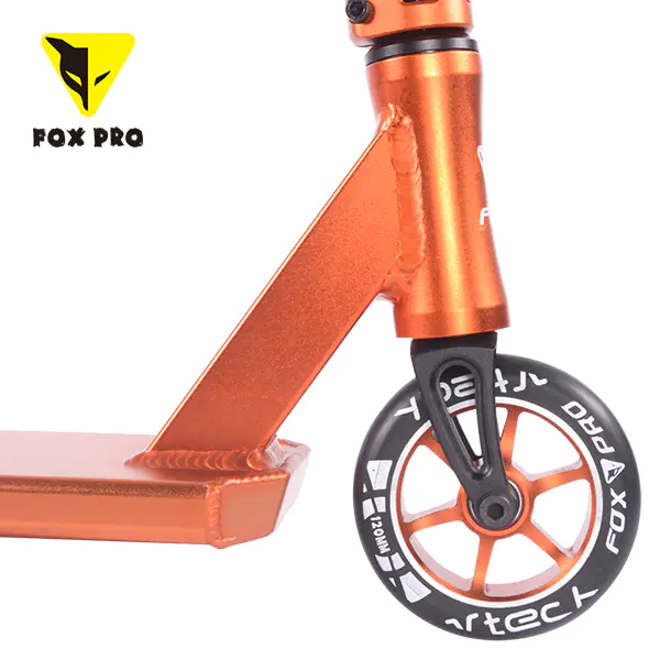 FOX brand durable stunt scooter wheels design for boys