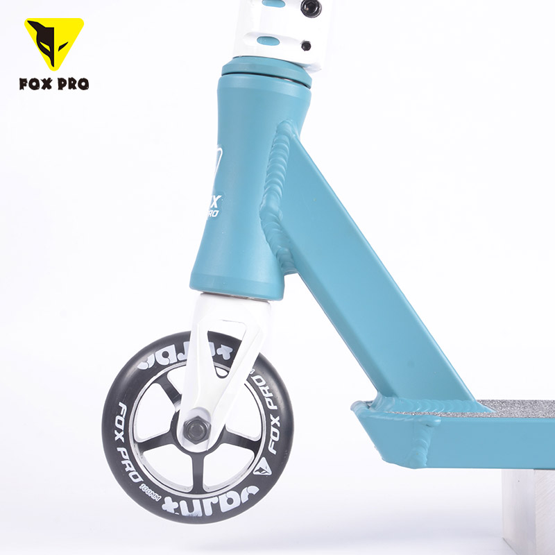 FOX PRO Performance Pro Aluminum Freestyle Stunt Scooters 110mm Aluminum Core Wheels SCS/HIC Compression Kick Scooters For Kids/