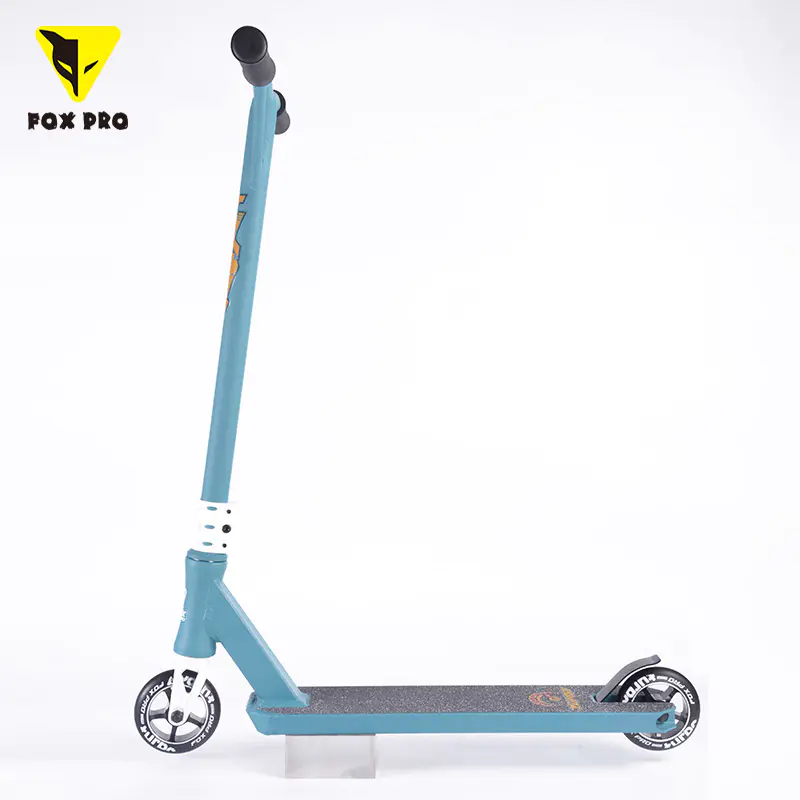 FOX PRO Performance Pro Aluminum Freestyle Stunt Scooters 110mm Aluminum Core Wheels SCS/HIC Compression Kick Scooters For Kids/