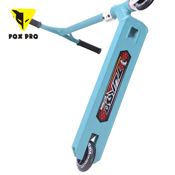 FOX PRO Performance Pro Aluminum Freestyle Stunt Scooters 110mm Aluminum Core Wheels SCS/HIC Compression Kick Scooters For Kids/
