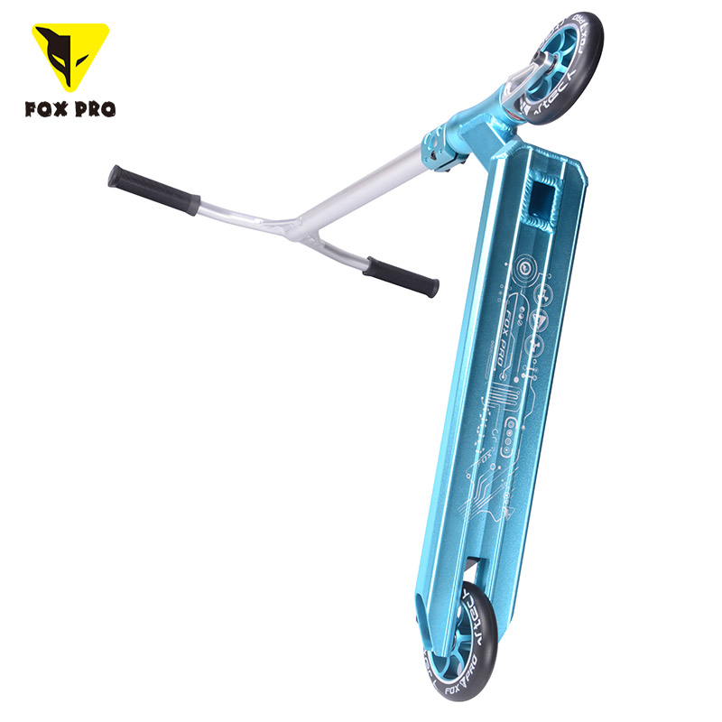 FOX PRO 2 Whees 120mm Scoters Pro Stunt Scooter For Teenagers/Adults,NEW Kick Scooter 360-degree Freestyle Alu.Extreme Sports HI