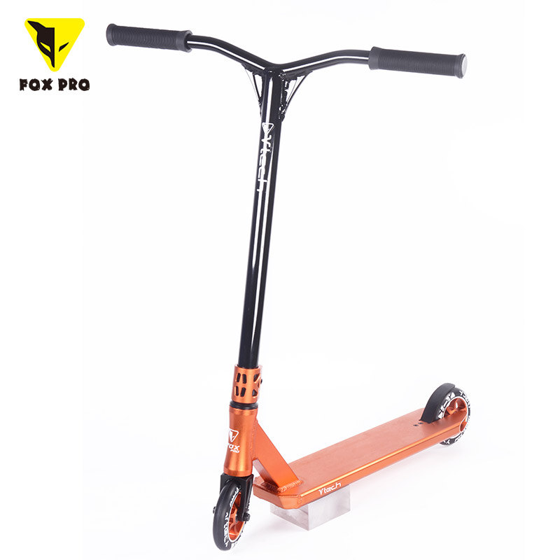 FOX PRO 2 Whees 120mm Scoters Pro Stunt Scooter For Teenagers/Adults,NEW Kick Scooter 360-degree Freestyle Alu.Extreme Sports HI