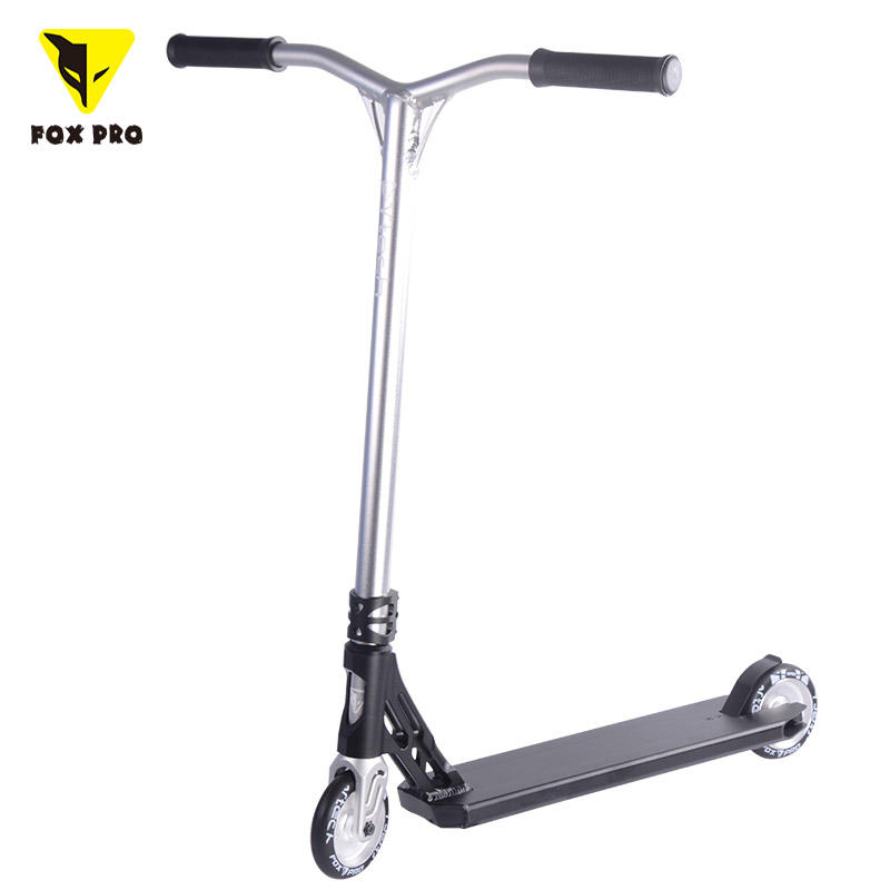 FOX PRO Big Alloy 125mm Pro Scooters Freestyle tunt Scooter BMX Scooter HIC SYSTERM Trick Scooters for Teens & Adults 3 Bolt Cla