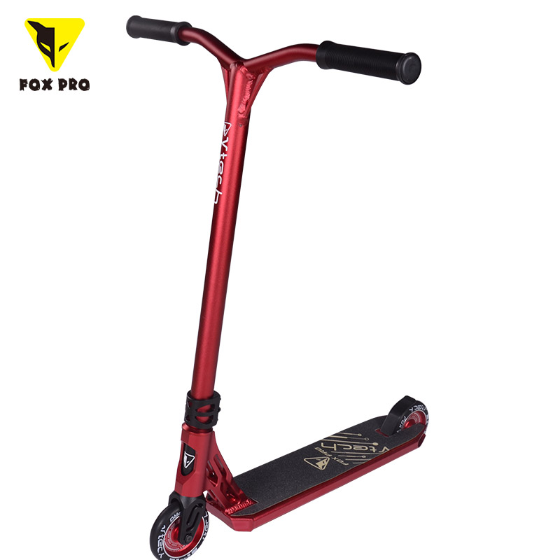 FOX PRO Big Alloy 125mm Pro Scooters Freestyle tunt Scooter BMX Scooter HIC SYSTERM Trick Scooters for Teens & Adults 3 Bolt Cla