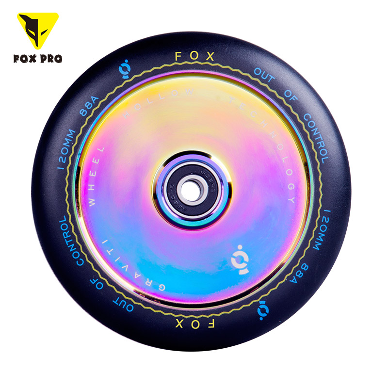 FOX PRO 100/110/120 Hollow Pro Stunt Scooter Wheels 88A Kick Scooter Wheels Stunt Scooter Wheels Pro