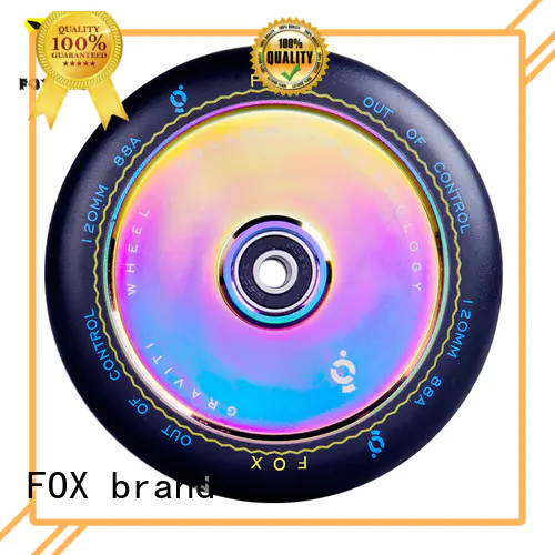 FOX brand hot selling scooter wheels factory for boys