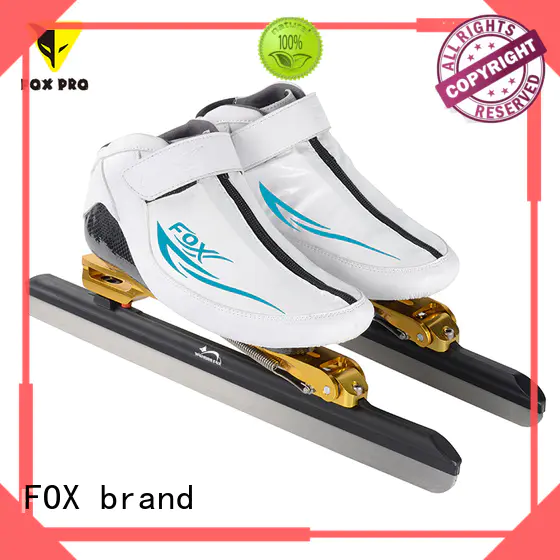 FOX brand Long track ice skating boots factory for girls