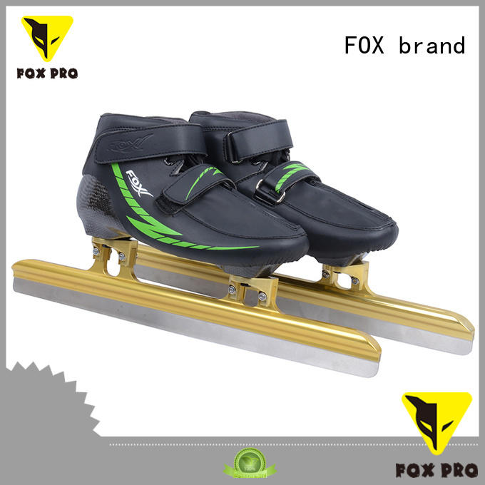 indooroutdo Custom blade ice Short track ice skating boots FOX brand 64