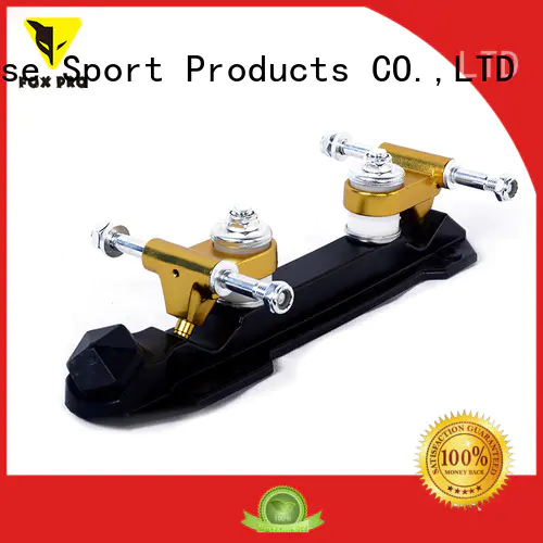 FOX PRO Plastic Quad Skate Plates Nylone Roller Skate Plates Indoor/Outdoor Quad Roller Skate  Plates with alloy truck