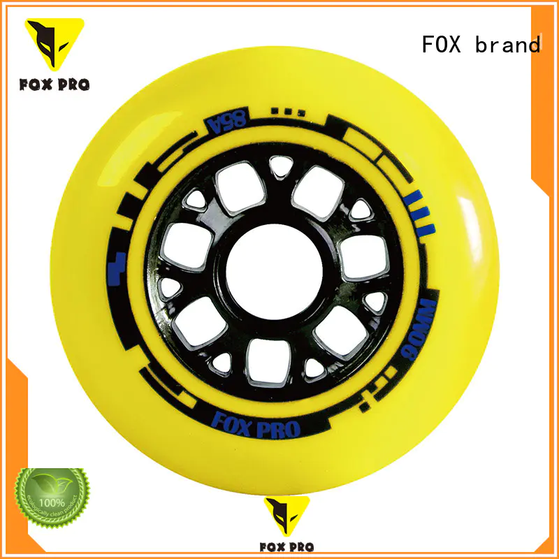 FOX brand Custom speed skate wheels factory for teenagers
