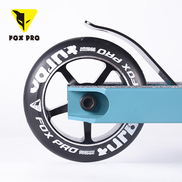FOX PRO Performance Pro Aluminum Freestyle Stunt Scooters 110mm Aluminum Core Wheels SCS/HIC Compression Kick Scooters For Kids/-3