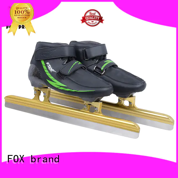 FOX brand practical Short track ice skating boots for adult