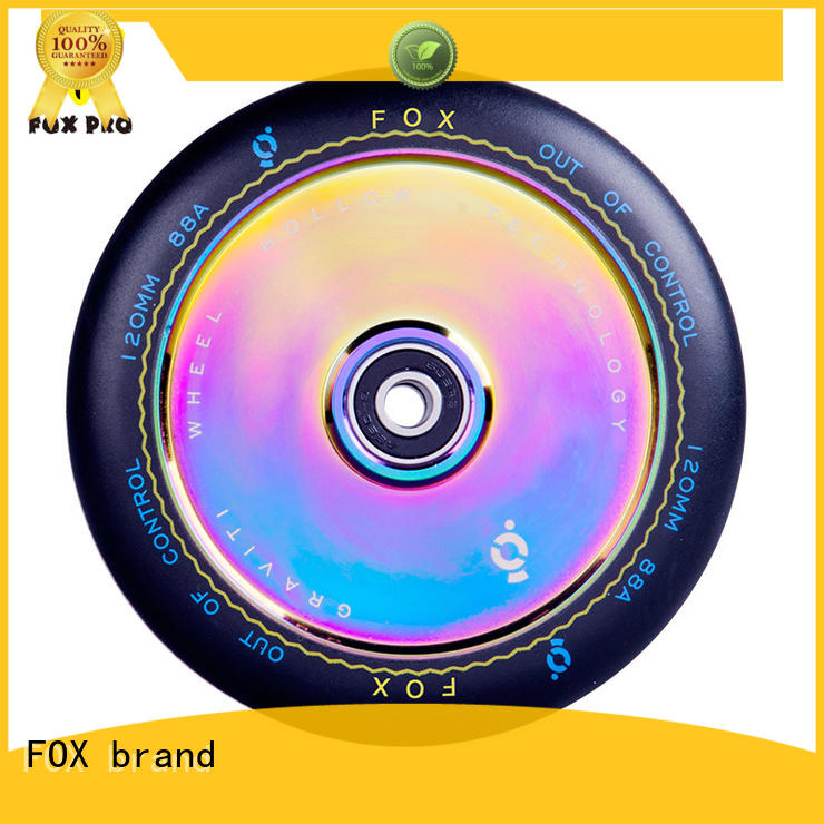 FOX brand durable scooter wheels with good price for girls