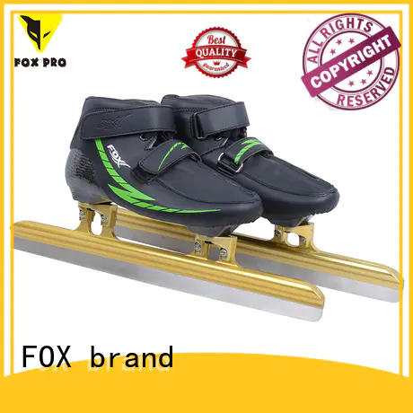 FOX brand Short track ice skating boots factory price for adult