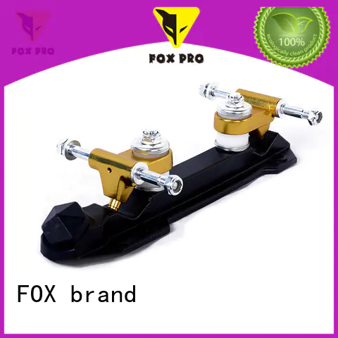 FOX brand aluminum quad skate plates manufacturer for indoor
