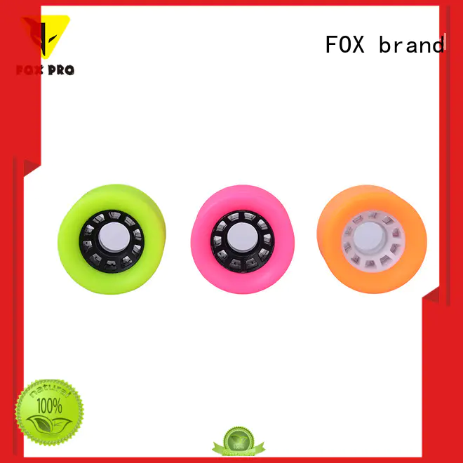 FOX brand 62mmx42mm roller skate wheels with good price for teenagers