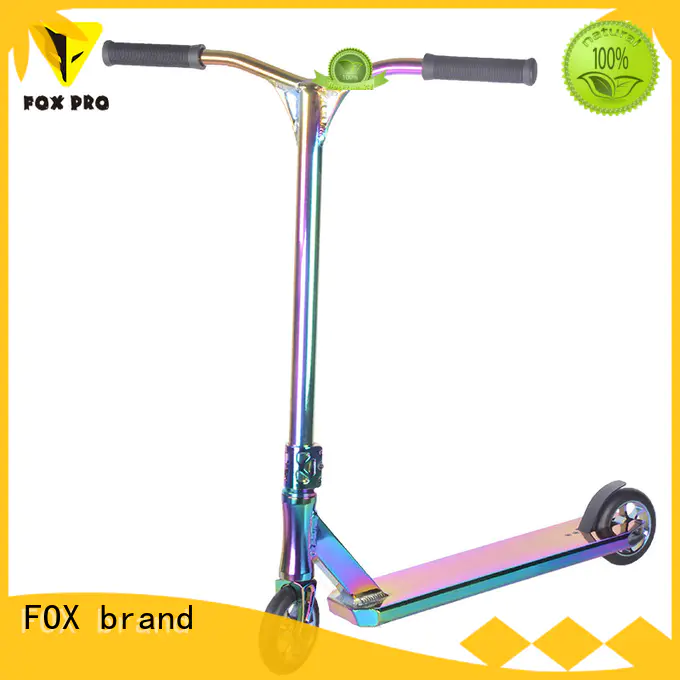 FOX PRO Complete Pro Scooter Neo Chrome Freestyle Trick Pro Stunt Scooter with Aluminum for Kids,Teenagers, Adults Proffesional