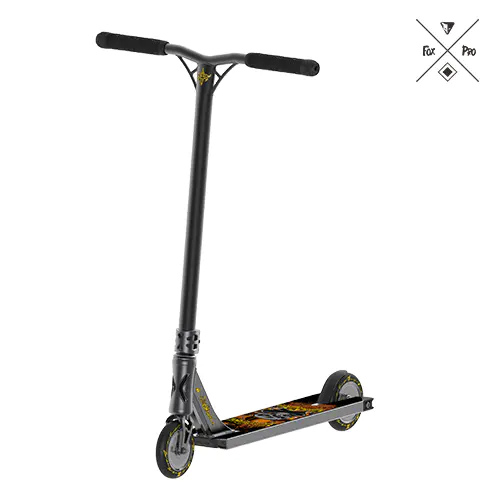 FOX PRO Complete Pro Scooter Aluminum Freestyle Universal Trick Pro Stunt Scooter with120X24mm Hollow Wheel alu hub