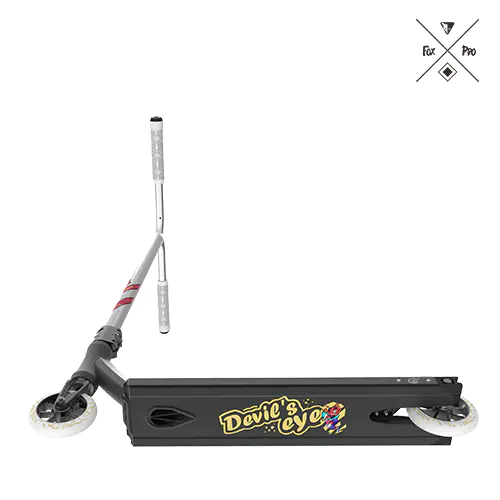 FOX PRO 2 Whees 110mm Scoters Pro Stunt Scooter For Teenagers/Adults, 4.7''x20.4'' deck Kick Scooter 360-degree Freestyle Alu