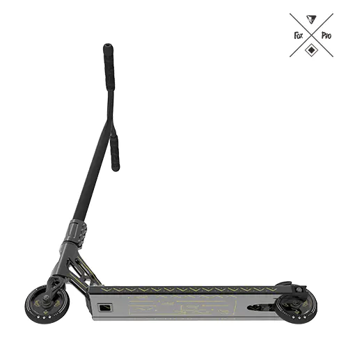 FOX PRO 4.7''x20.4'' aluminum deck  Pro Stunt Scooter Kick Scooter Stunt Scooter Complete teenagers/Adult Outdoor Extreme Sports