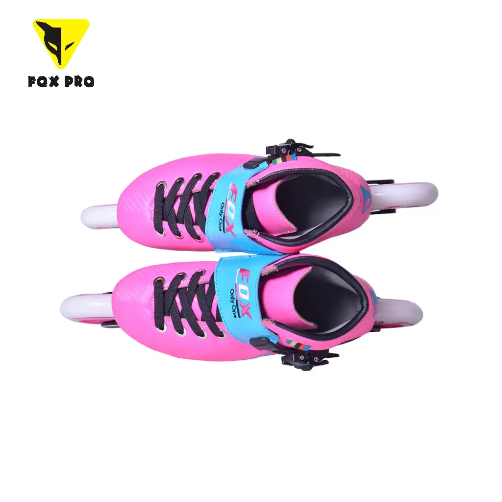FOX PRO-Only One One Layer Carbon learning Speed Skate Package Inline Speed Skate Outdoor Sport