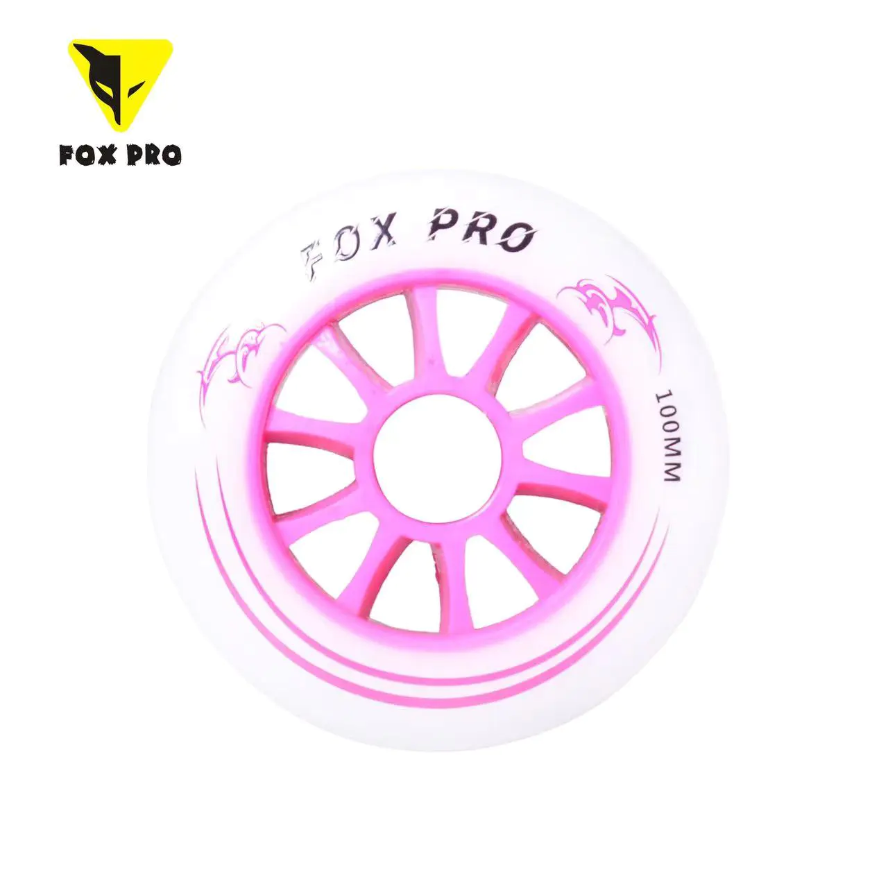 FOX PRO-DW Inline Skate Wheel Oudoor Sport Super High Rebound PU Wheels TPU Core Repalcement Wheels Speed Skate Wheel