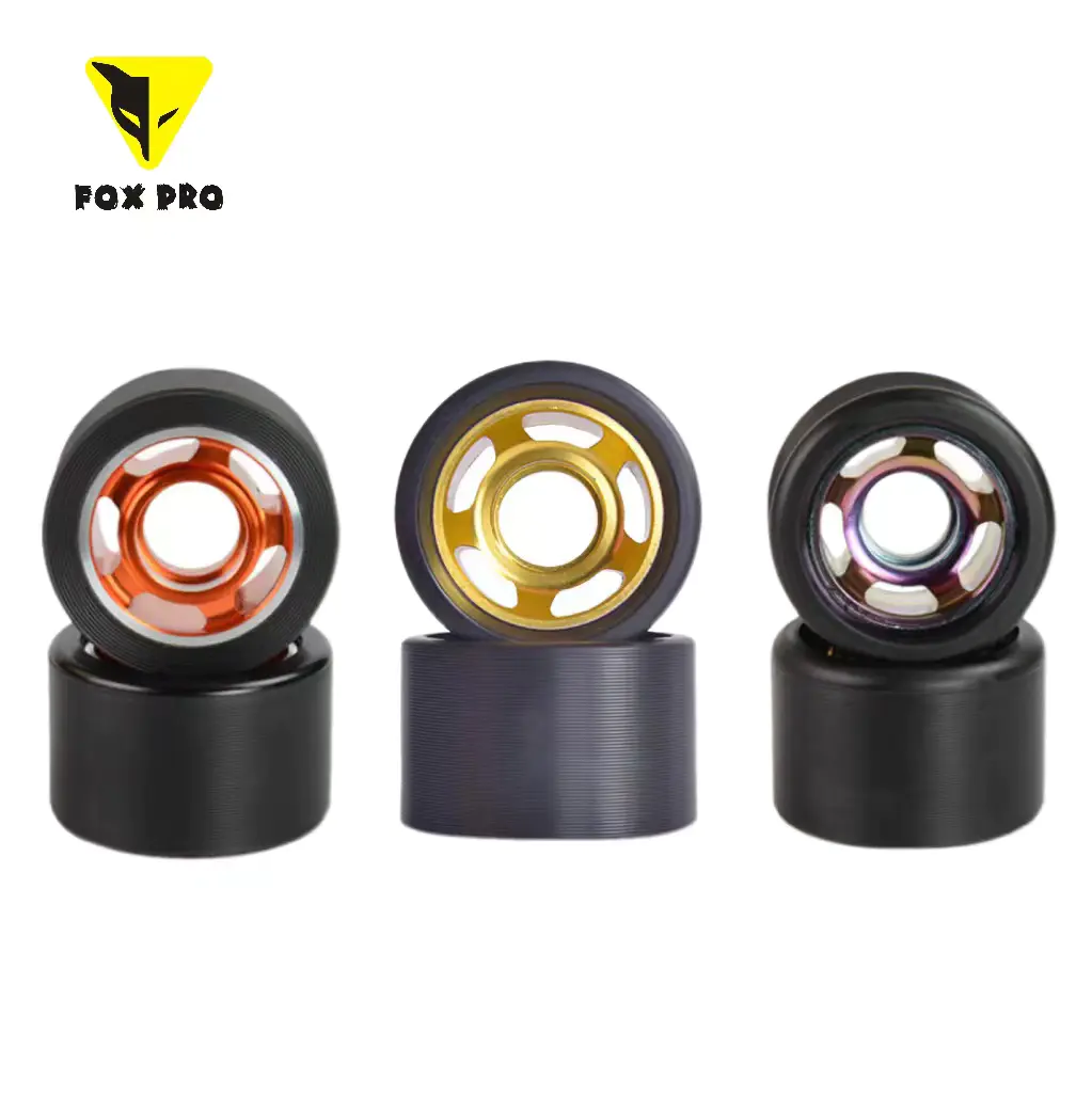 FOX PRO 62x42MM Roller Skates General Wheel 90-95A Aluminum Wheel Core High Resilience Quad Roller Skate Wheels