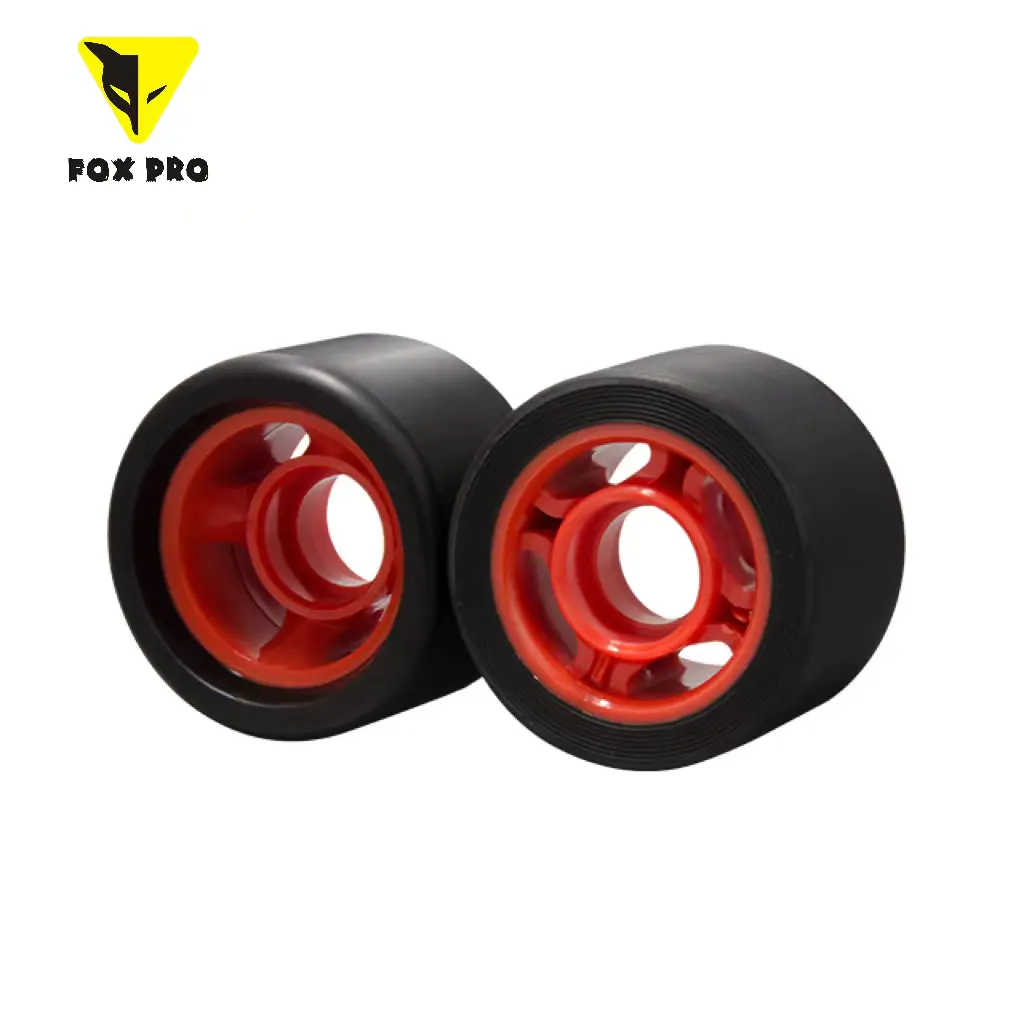 FOX PRO 62x42mm Quad Roller Skate Wheels  90-95A Plastic Wheel Core PU Wheels
