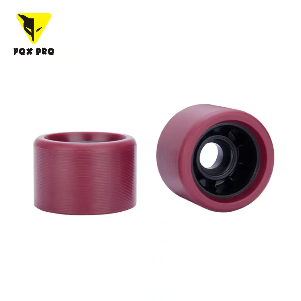 FOX PRO 62x42 MM Quad Roller Skate Wheels 90-95A PC Wheel Core High Resilience Roller Skate Replacement Wheels