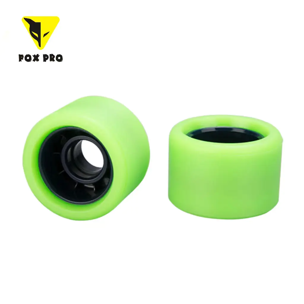 FOX PRO 62x42 MM Quad Roller Skate Wheels 90-95A PC Wheel Core High Resilience Roller Skate Replacement Wheels