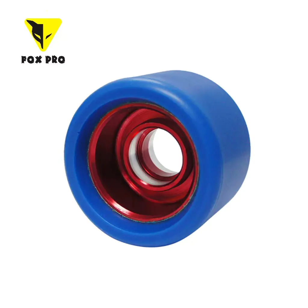FOX PRO 62x42 MM Quad Roller Skate Wheels 90-95A Aluminium Wheel Core High Resilience PU Roller Skate Replacement Wheels
