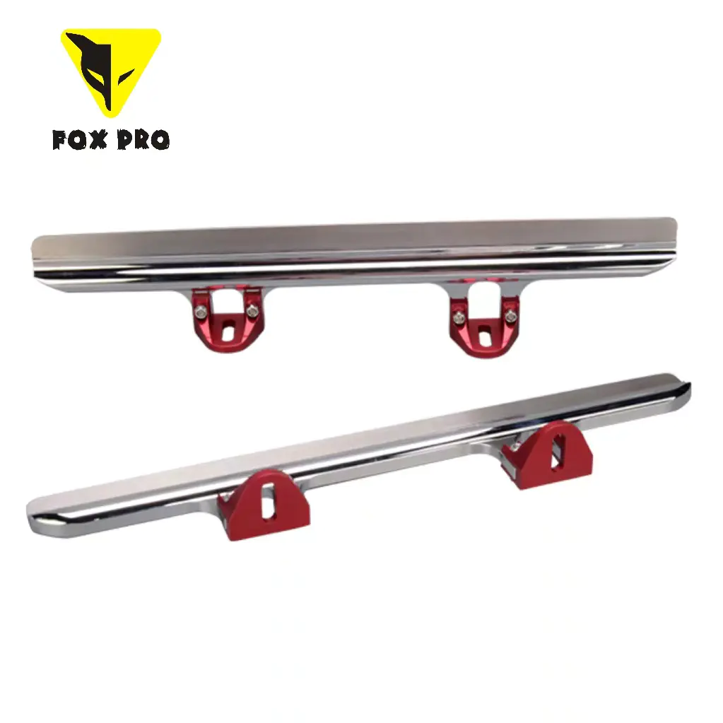 FOX PRO High Speed Double Alloy Ice Skate Blade 64 HRC Short Track Ice Skate Blades CNC Aluminum 7005 Tube For Professional Competition