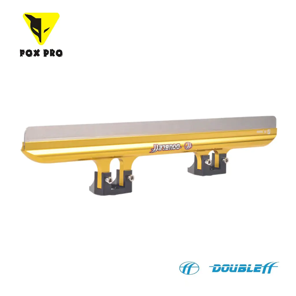 FOX PRO x Double FF 64 HRC Professional Short Track Ice Skate Blades CNC Aluminum 7005 Ice Skate Blades professional