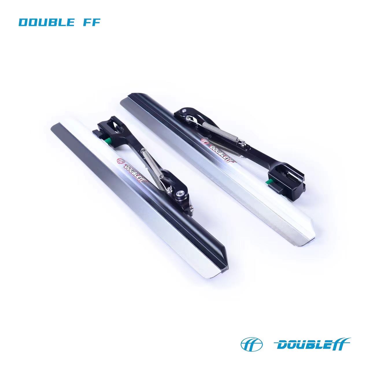 Double FF 64 HRC Long Track Ice Skate Blades CNC Aluminum 7005 Ice Skate Blades For MEN&Women Indoor/Outdoor Sports