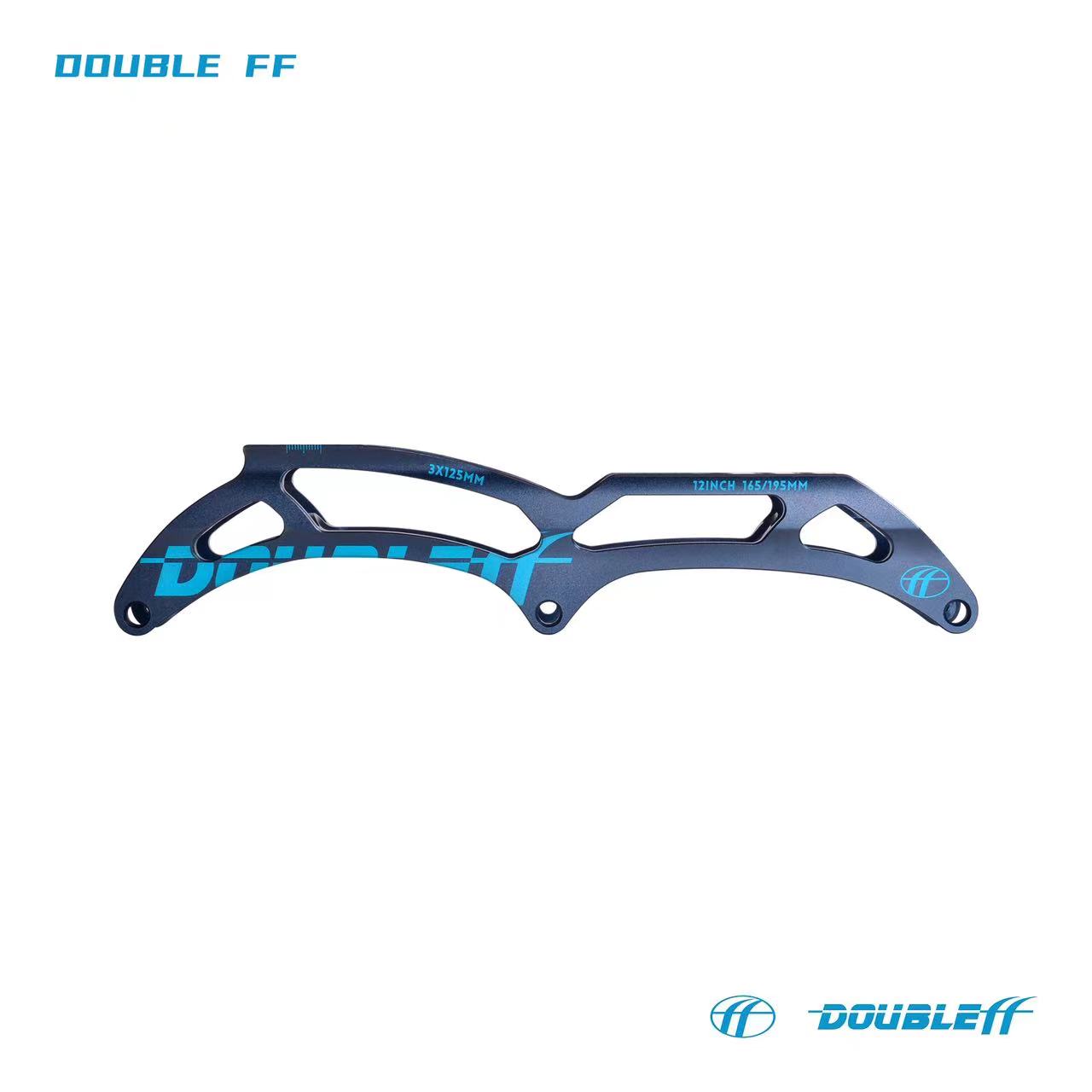 Double FF Speed Skate Frame 7005 Aluminum professional competition Inline Skate Frames