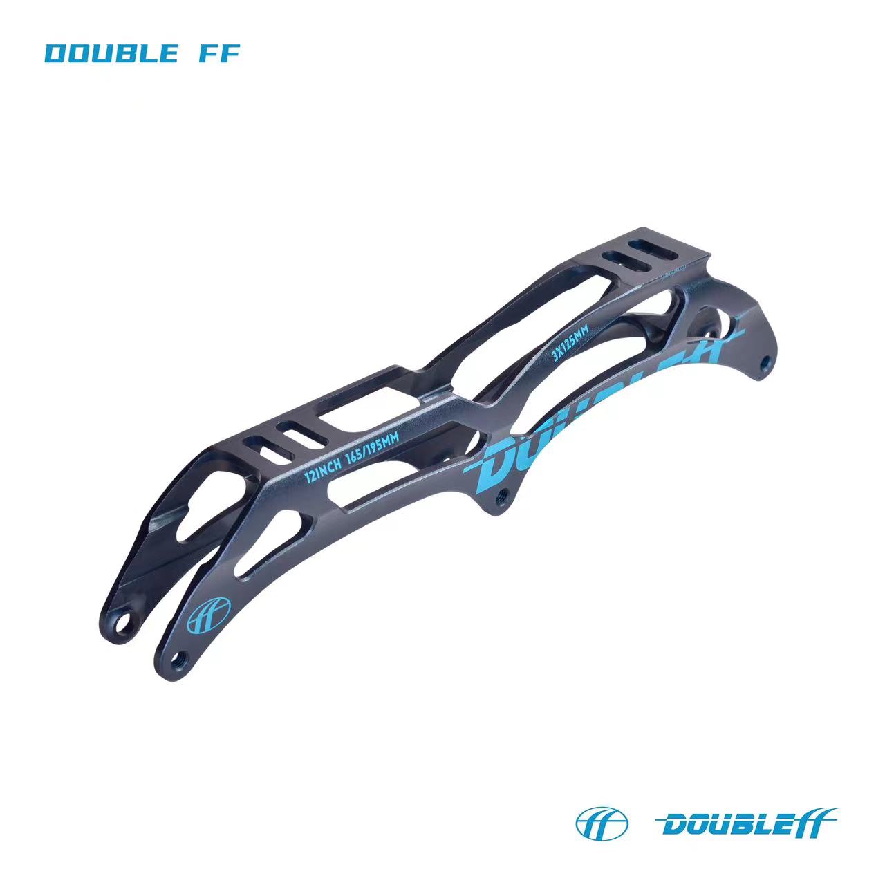 Double FF Speed Skate Frame 7005 Aluminum professional competition Inline Skate Frames